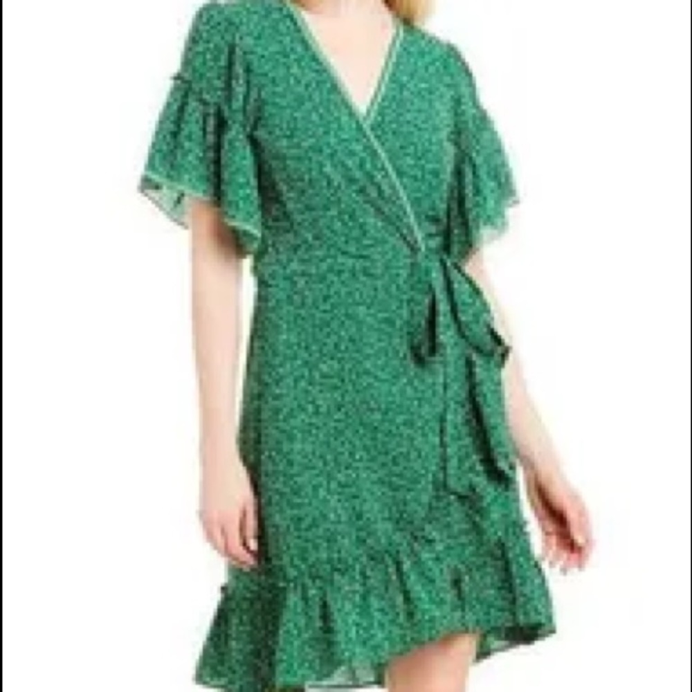 Max Studio wrap dress - mint condition - size XL